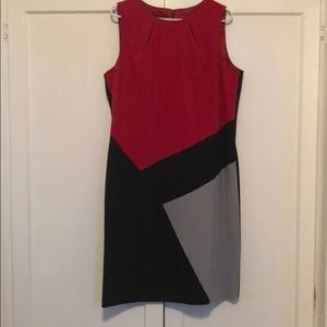 Sleeveless Nine West sheath dress
